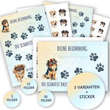 Belohnungstafel Hund