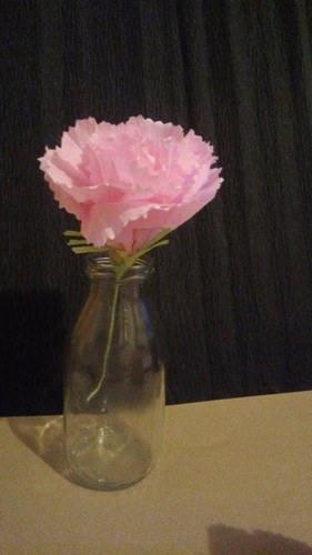 Krepp papier blumen - x,