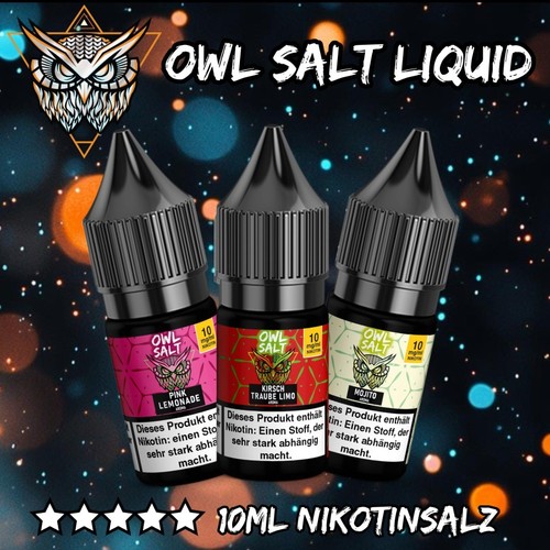 Owl salt drinks liquids - owl,