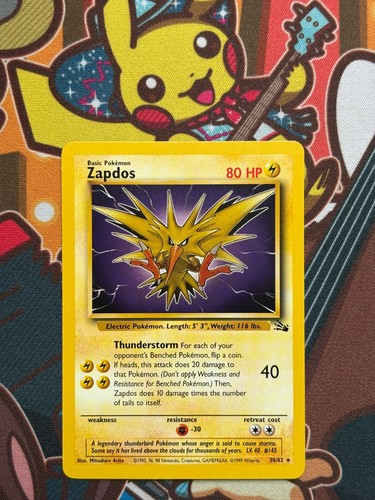 Zapdos fossil englisch - 30/62,