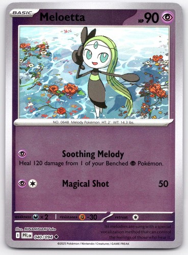Meloetta 040 094 uncommon - 040/094,