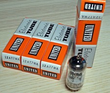 Konvolut 4x Röhre United USA