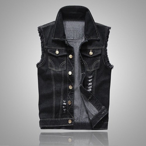 Vintage herren jeansweste - vintage, |