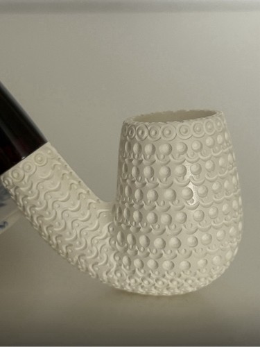 Meerschaum pfeife weiß - pfeife,