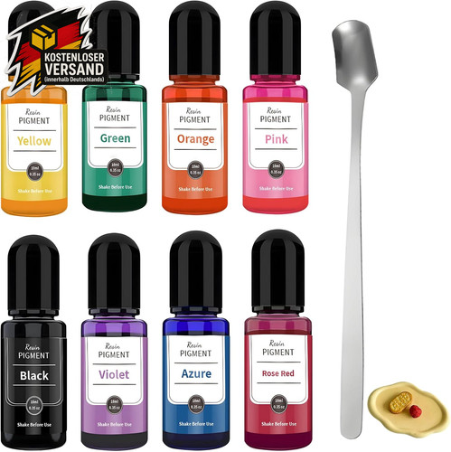 Farben gießpulver set für - 8-farben-gießpulver,