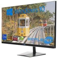 All IN One I9 27 " Win 10 RAM 64 GB SSD 4 TB Gpu GTX1660 PC Starr Editing Gaming