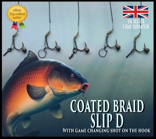 Ready made carp rigs coated - made,