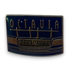 Škoda Octavia Pin Anstecknadel Abzeichen Auto Emblem Vintage Oldtimer selten