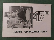 RFT RAFENA Umbauanleitung für Fernsehtischgerät "Derby" FE 846A12 auf FE 845A17