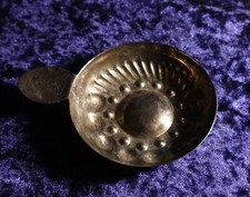 Tastevin Weinverkostung Sommelier Wein Probierschale Bourgognes Patriarche alt