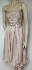 Seidenkleid 36 Hochzeit Cocktailkleid nude zart rosa Seide Coast Abend Kleid