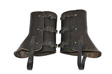 Original Schweizer Armee Leder Gamaschen TOP