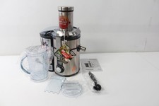 Gastroback Design Digital Slow Juicer 1300 W Schwarz, Edelstahl