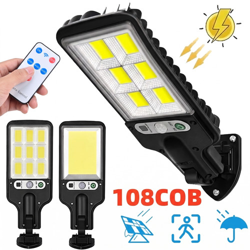 108 led fluter solarleuchte - 108,