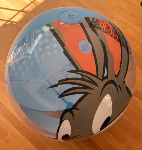 Aufblasbarer wasserball looney - aufblasbarer,