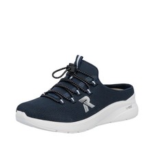 Rieker Damen Clogs Dunkelblau