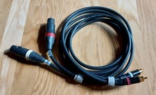 Quad Stereo Paar Audio Kabel - Neutrik Gold Cinch RCA - XLR female 