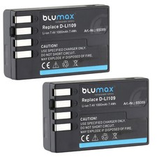 2x Blumax Akku für Pentax