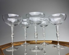 Vintage-Set von 5 Sektschalen
