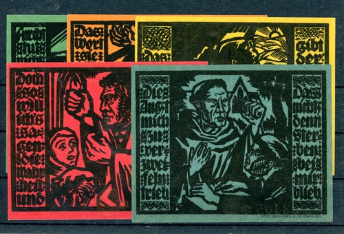 Erfurt scheine notgeld - 5,