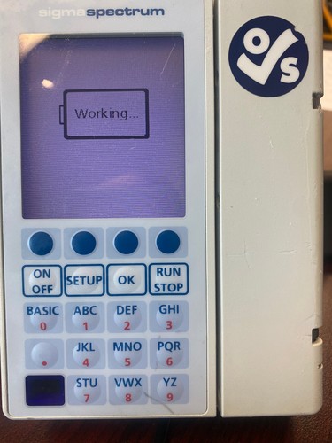 Sigma spectrum infusion pump - spectrum,