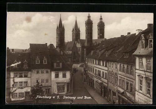 Ansichtskarte naumburg s - ansichtskarte,