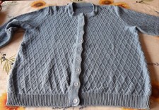 Damen Strickjacke, selbstgestrickt Gr. 48/50,
