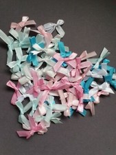 20 mini Schleifen Satin 2,5cm