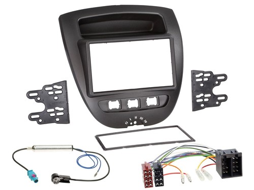 Einbauset doppel din autoradio - einbauset,
