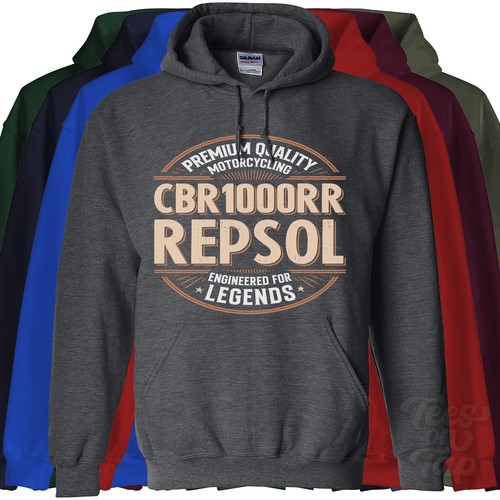 Cbr1000rr repsol hoodie - repsol,