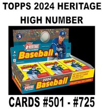 Topps 2024 Heritage High