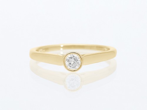 Verlobung ring brillant - ring, 585