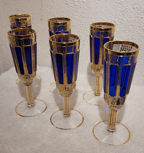 Champagner kristallglas moser - kristallglas,