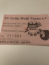 Ticket grün weiß tanna - sv,