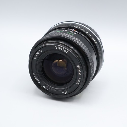 Vivitar 28mm 8 auto - 1:2.8,