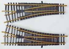 Fleischmann H0 je 1x 6070 und 6071 bzw. 6044, Modellgleis Normalweichenpaar, Nr2