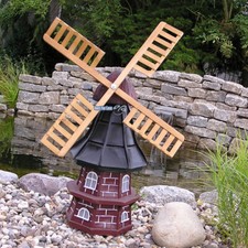 Windmühle Garten Gartenfigur