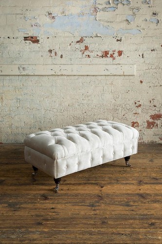 Chesterfield fußhocker - chesterfield,