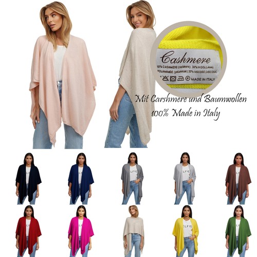 Glamexx24 cardigan pink poncho - pink,