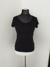 H&M Mama T-Shirt schwarz Größe S Still Shirt