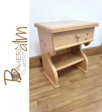 Voglauer hell Nachtschrank Nachtkonsole Holz Nachttisch Bettschrank Massiv