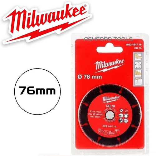 Milwaukee scheibe - mm,