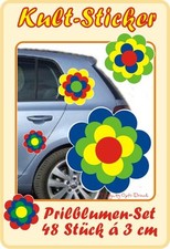 48 x 3 cm Blumen Aufkleber Pril* Blume Prilblumen Retroblume Retrostyle Flowers