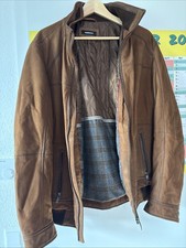 Lederjacke Nappaleder Gr. 54 Braun Walbusch Top Zustand Blouson 