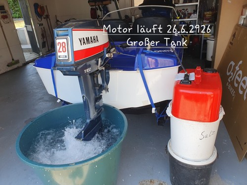 Sportboot mit außenborder - sportboot,