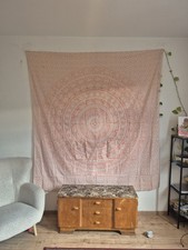 Indisches Mandala Rosa Ombre