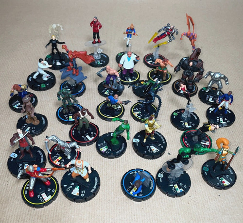 30x heroclix wizkids figuren - 30x,