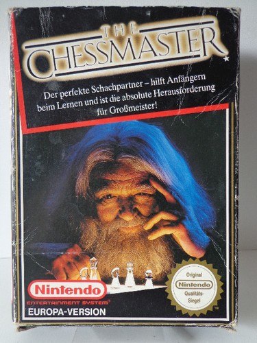 Nes spiel the chessmaster - nes,
