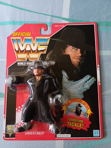 Wwf hasbro moc the untertaker - wwf,