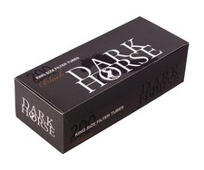 10 Boxen (2000 Hülsen) Dark Horse Carbon Black XL Filterhülsen, 24 mm Filter